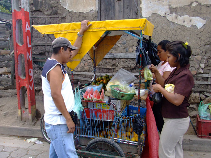 Street fruite stand