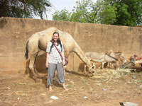  Stephanie Chance, a Peace Corps volunteer in Niger.