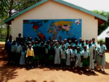 Students at the deaf school who will benefit from Peace Corps volunteer Kelsey Full's project.