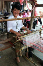 Peace Corps volunteer Ji Kim in Thailand.