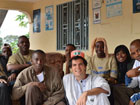 Peter Thomas worked with Guinean counterparts at Population Services International to develop a marketing plan for their health products.
