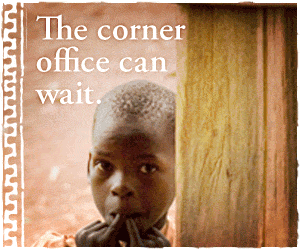 The corner office can wait. Some corners of the world can't. Life is calling. How far will you go? Learn more about the Peace Corps