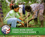 Think local. Act global. Learn more about the Peace Corps