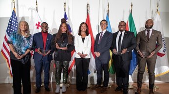 2023 Williams Award recipients on stage