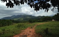 Lucia's backyard in the DR