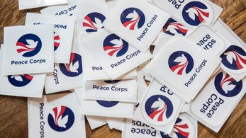 Peace Corps Stickers Branding Image