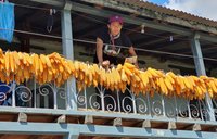 Peace Corps Volunteer Jeff from top of his house