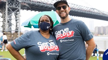 Returned Peace Corps Volunteers spread the word about service
