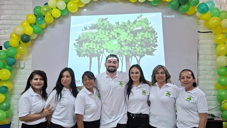Ethan F. with the teachers