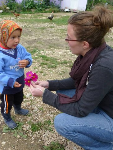 Hailey Holferty served as a youth development specialist in Azerbaijan.