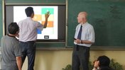 Lawrence Kahn had Chinese English teachers using and creating PowerPoint memory games.