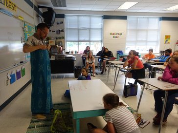 Evan wearing sarong