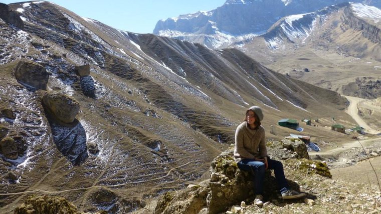 Hailey Holferty served as a youth development specialist in Azerbaijan.