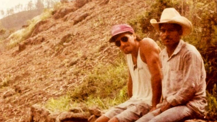 Ketover with a Honduran friend