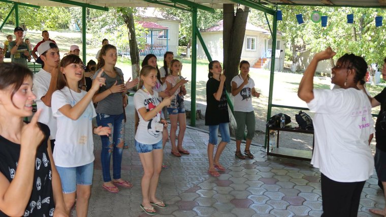 Carole Anne Reid in Moldova
