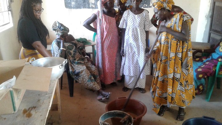 Louga Soap Making