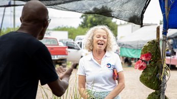 Volunteer at local market