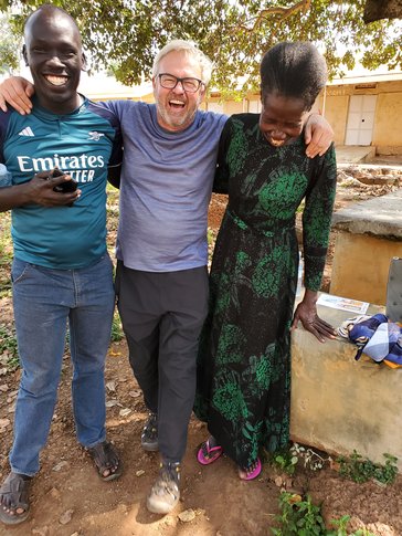 Reconnecting with old neighbors in Uganda