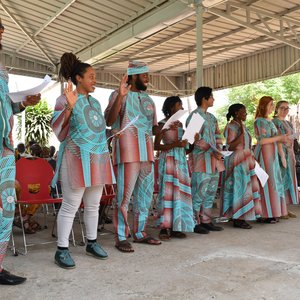 Volunteers swear-in in Guinea