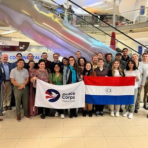 Volunteers arrive in Paraguay