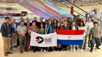 Volunteers arrive in Paraguay