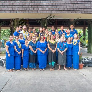 Trainees arrive in Samoa