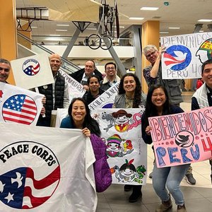 Staff in Peru welcome Volunteers