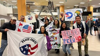 Staff in Peru welcome Volunteers
