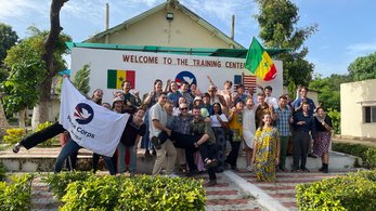 New Trainees arrive in Senegal.