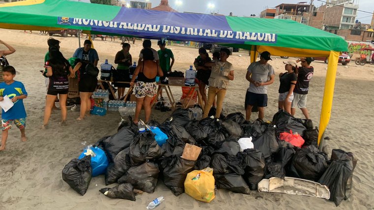 basura acumulada