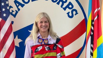 Peace Corps Response Volunteer Sworn In in Eswatini