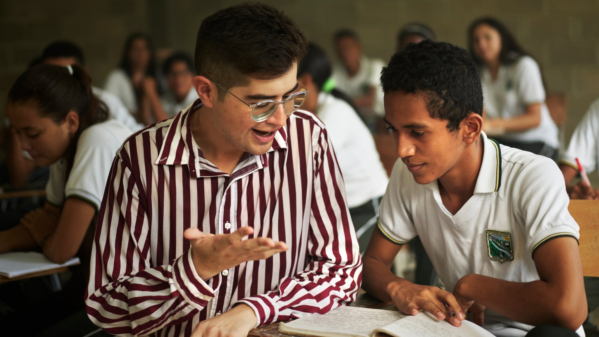 A Peace Corps Volunteer serves in Colombia