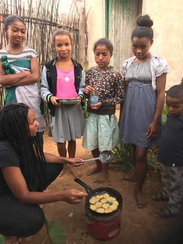Cooking with children