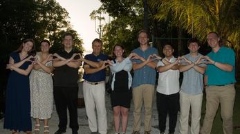 Palau Volunteers Arrive