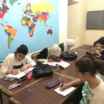 Young Kwon’s Korean language and cultural class.