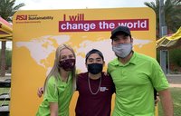 Kevin at an asu event