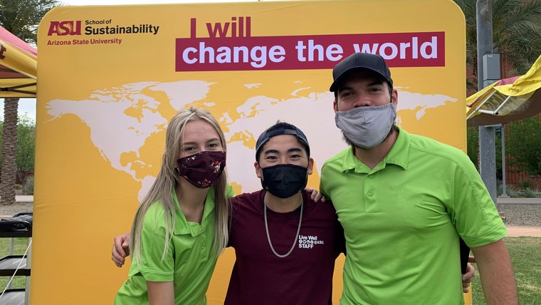 Kevin at an asu event