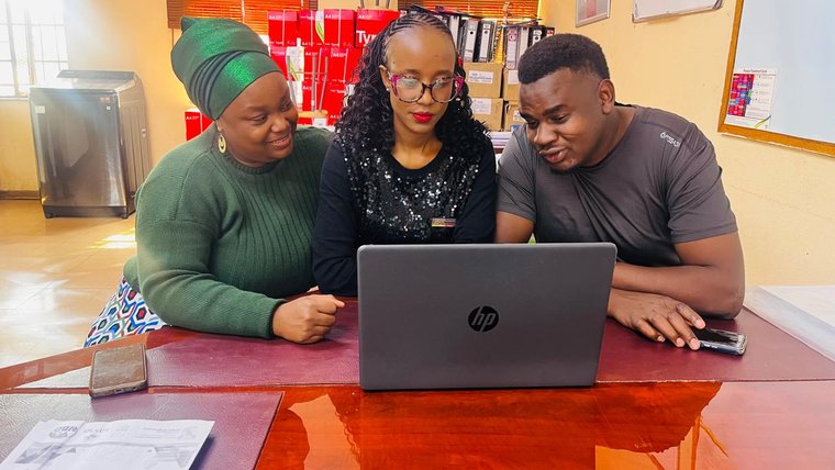 A Better Africa Foundation team