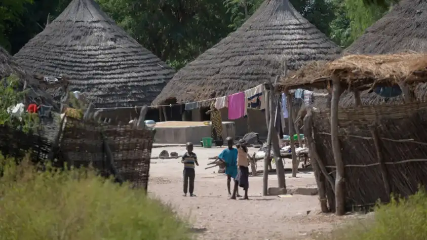 Peace Corps Volunteer Anh became very close to community members in the Senegalese village where she served.