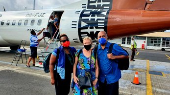 Volunteer arrives in Fiji