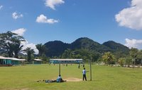 Belize Children Playing During Recess