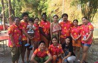 My counterpart, P Tu's, family has officially made me one of their own