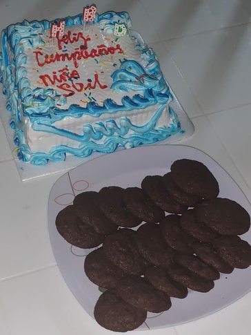 Cake and cookies