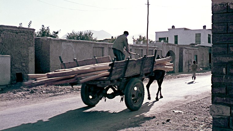 Afghanistan Streets in 1970s