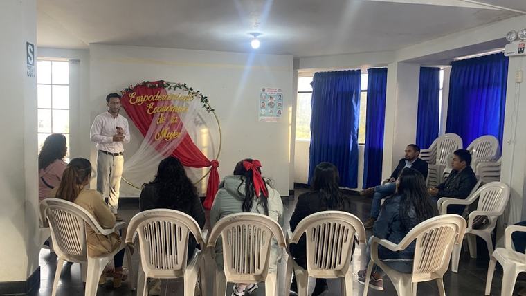 Celebrating the women who completed an economic empowerment workshop in partnership with the local adult technical school.