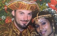 Volunteer & his bride