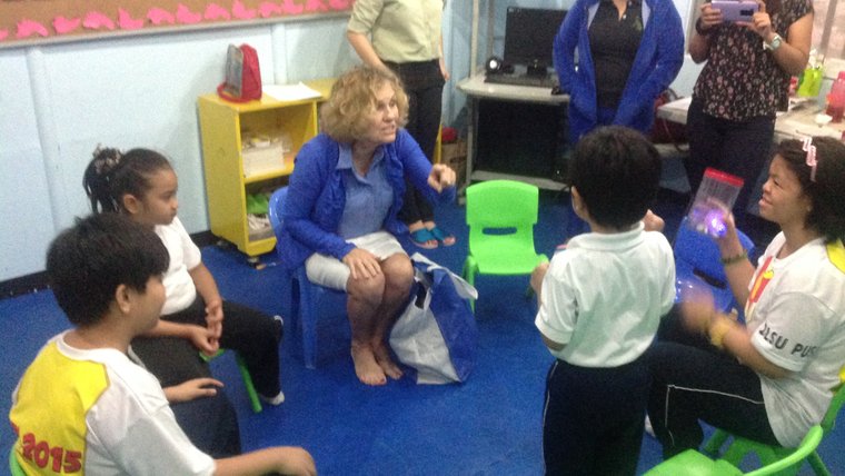 Colleen Richard works as a speech-language pathologist with Peace Corps Response in the Philippines.