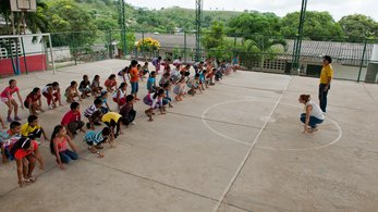 Students and Volunteers in Colombia
