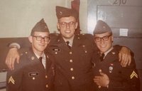Defense Language Institute roommates at Fort Bliss near El Paso, Texas