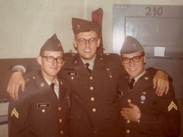 Defense Language Institute roommates at Fort Bliss near El Paso, Texas